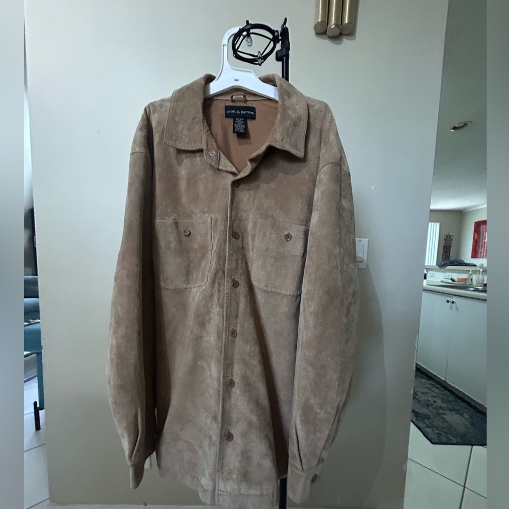 Croft & Barrow Light Brown Teddy Jacket